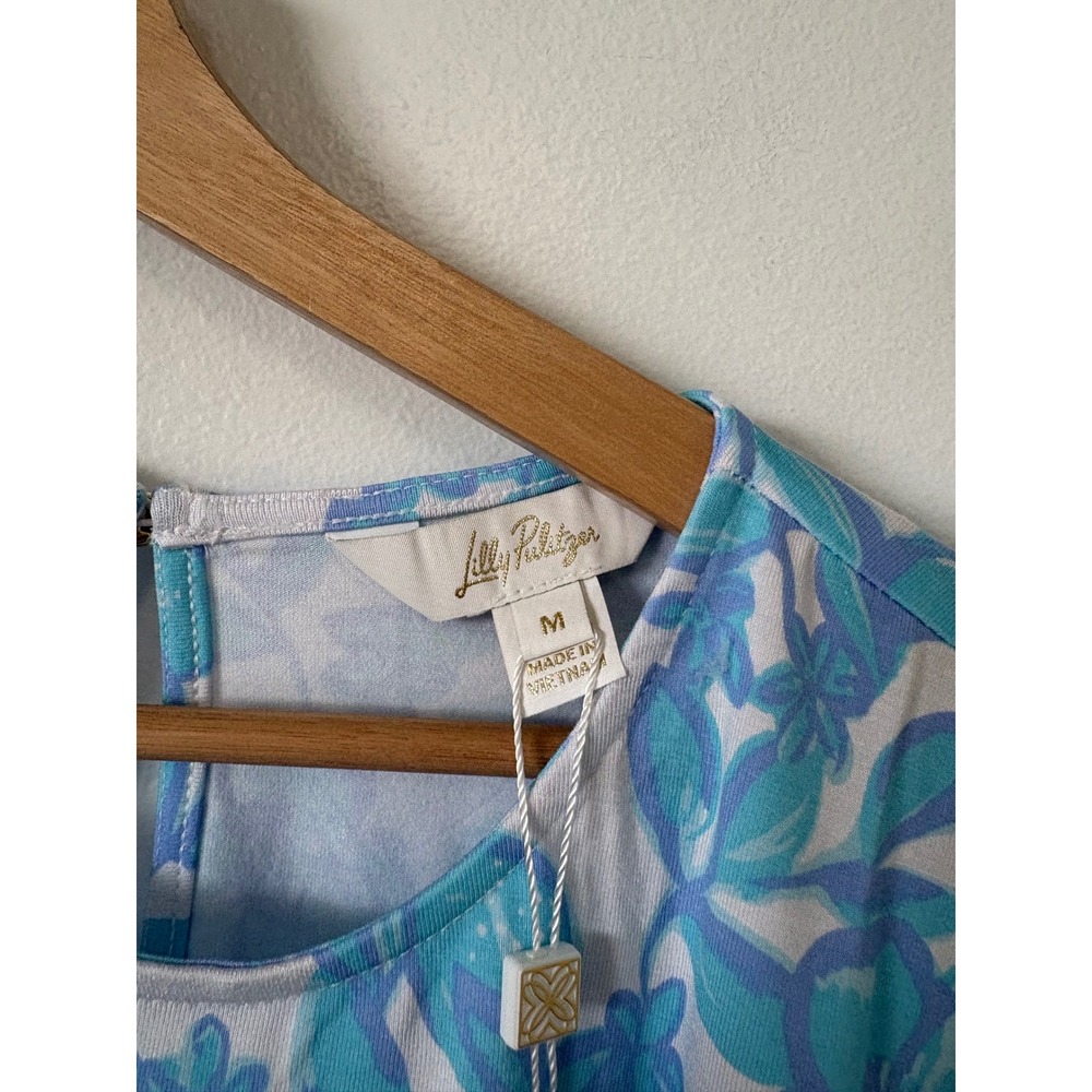 Lilly Pulitzer Shaw Dress – Jacaranda Blue Simply The Zest – Size Medium – NWT - Picture 5 of 7